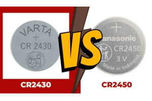 CR2430 VS CR2450 Battery: Size, Battery Characteristics, Applications