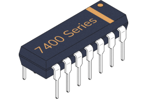 How does IC 7400 work and its key features?