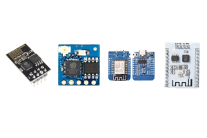 A Beginner’s Guide to ESP-01, ESP-05, ESP-12, and ESP-201 Modules and Test Boards