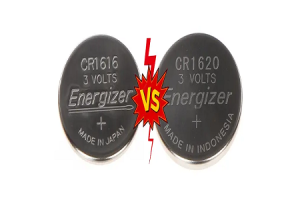 Comparing Coin Cell Batteries: CR1616 Versus CR1620