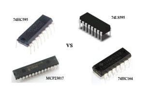 Understanding the Differences Between 74HC595, 74LS595, 74HC164, and MCP23017