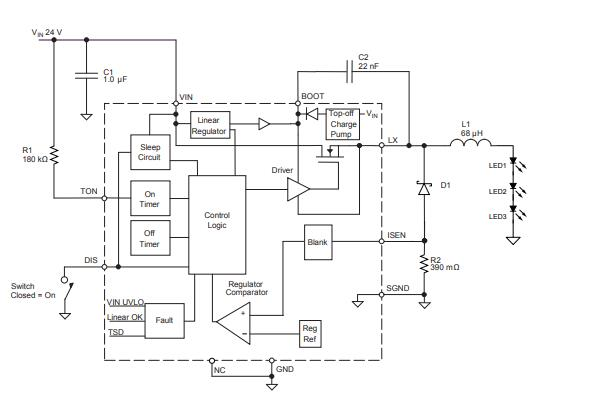 A6210 Functional Block Diagram