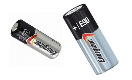 A23 vs. N-Cell (E90) Battery