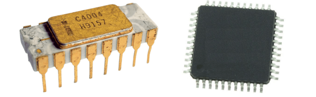 Comparison of an MPU (Microprocessor Unit) and an MCU (Microcontroller Unit)