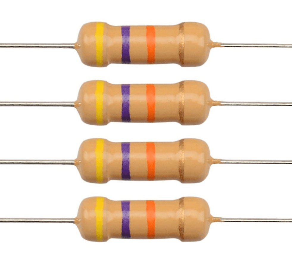 47k Ohm Resistor: Color Codes and Applications