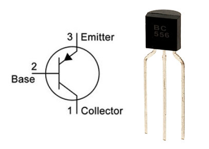 BC556B Pin Configuration