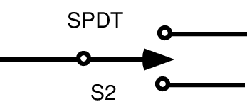 Single Pole, Double Throw (SPDT) Switch Diagram