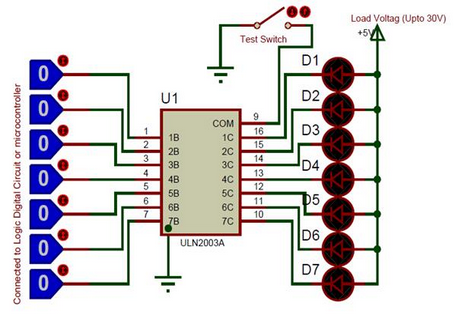 ULN2003 Uses