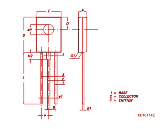 BD135 Package