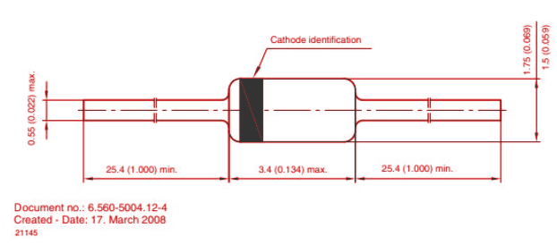 1N4148 Package Information