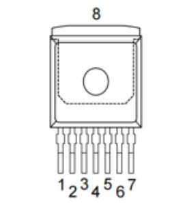 BTN8982TA Pin Configuration