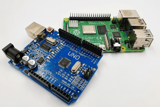 Arduino Uno and Raspberry Pi