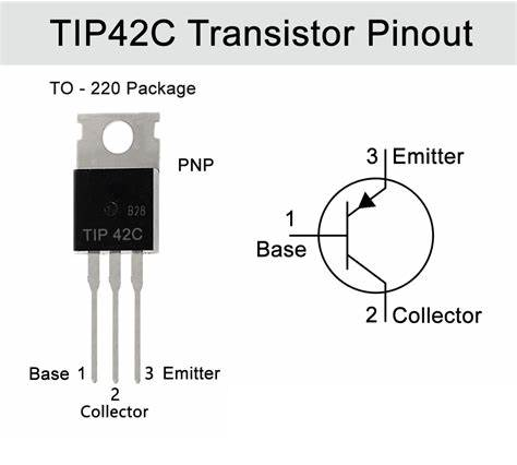 TIP42C Pinout