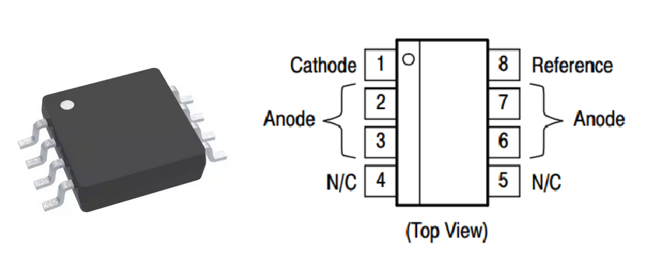 TL431A Pin Configuration