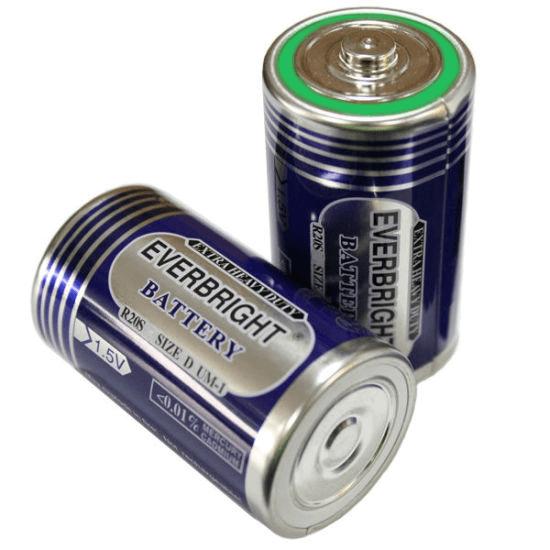 Carbon Zinc D Batteries