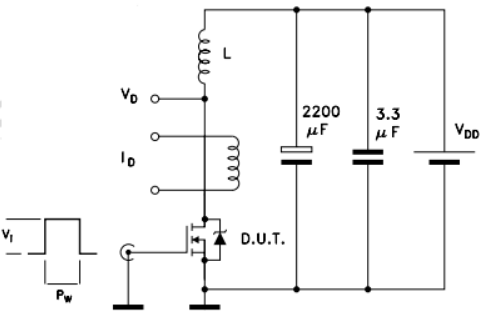 Test Circuit for Inductive Load