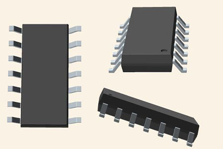 TL074 CAD Model