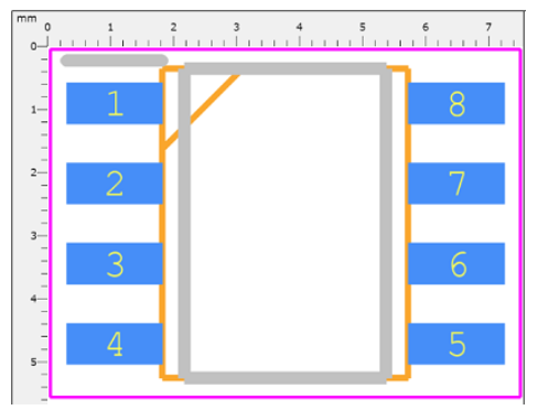 LT1054 Footprint