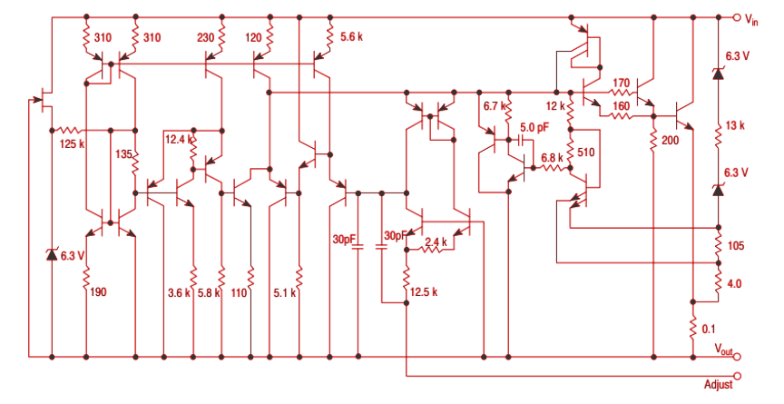 LM317 Block Diagram