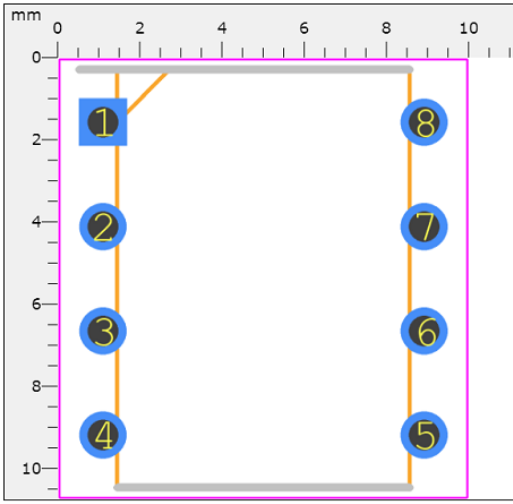 ATTINY85 Footprint